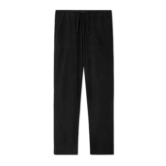 SKU SAVE KHAKI UNITED Haven Cotton Poplin Drawstring Pants in Black - S - Picture 1 of 11